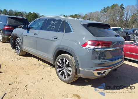 2022 Volkswagen Atlas Cross Sport 3.6L V6 Sel Premium R-Line z USA, uszkodzony, nr VIN 1V2FE2CA0NC216284